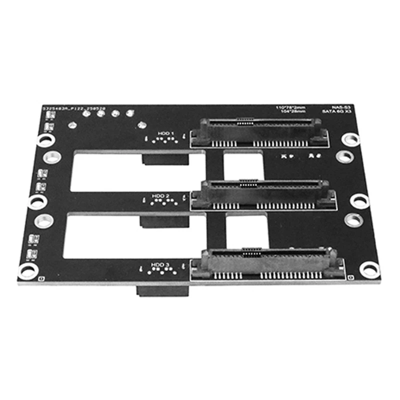 Super Sale SATA Hard Drive Backplane Adapter for 2.5/3.5 Inch Drives with Large 4D Power Supply