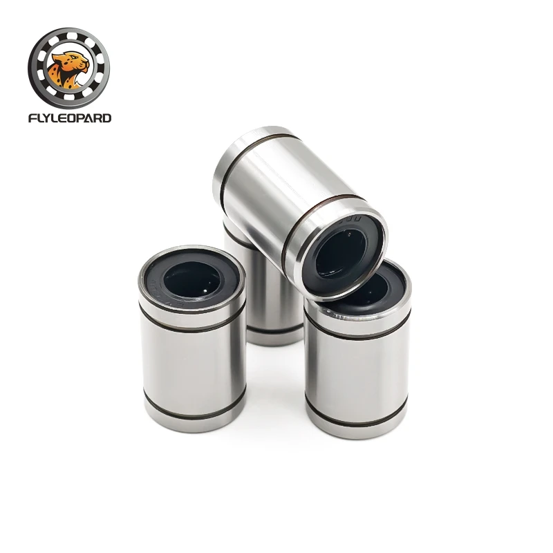 2PCS LM10UU Linear Ball Bearing 10×19×29mm  Precision Ground for CNC, 3D Printer, Linear Guide