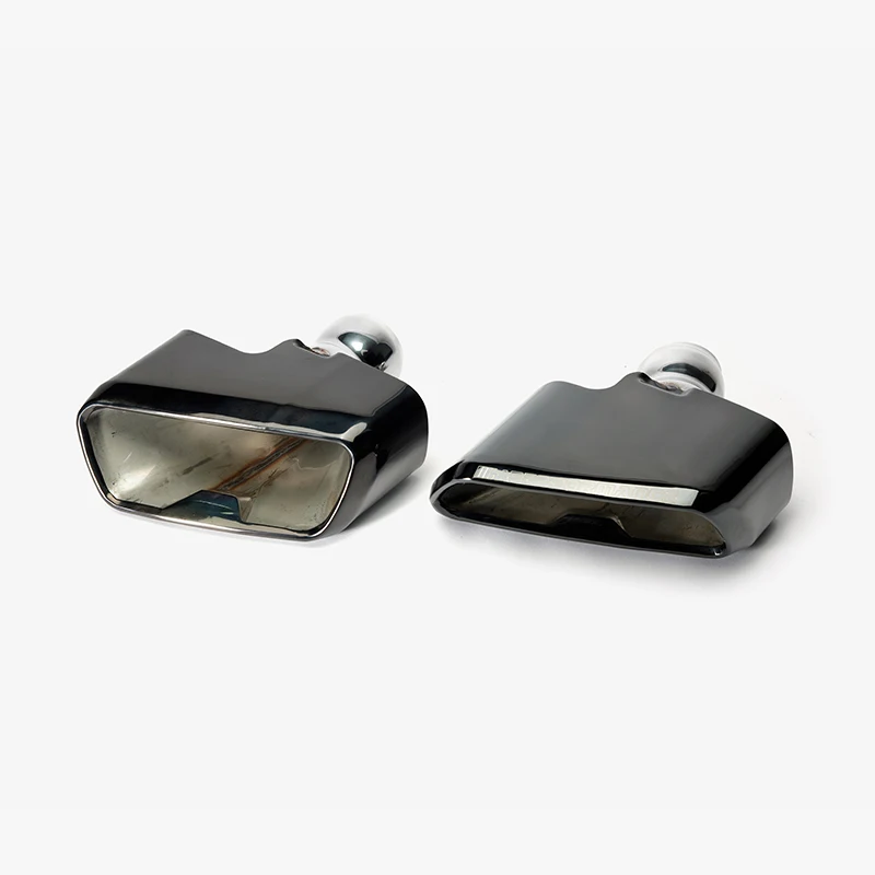 

For BMW G30 G31 530 535 540 550i to MP Bumper Tail Exhaust Vent Tail Pipes Rear MP Exhaust Pipe Cover Trim Tip Square Tailpipe