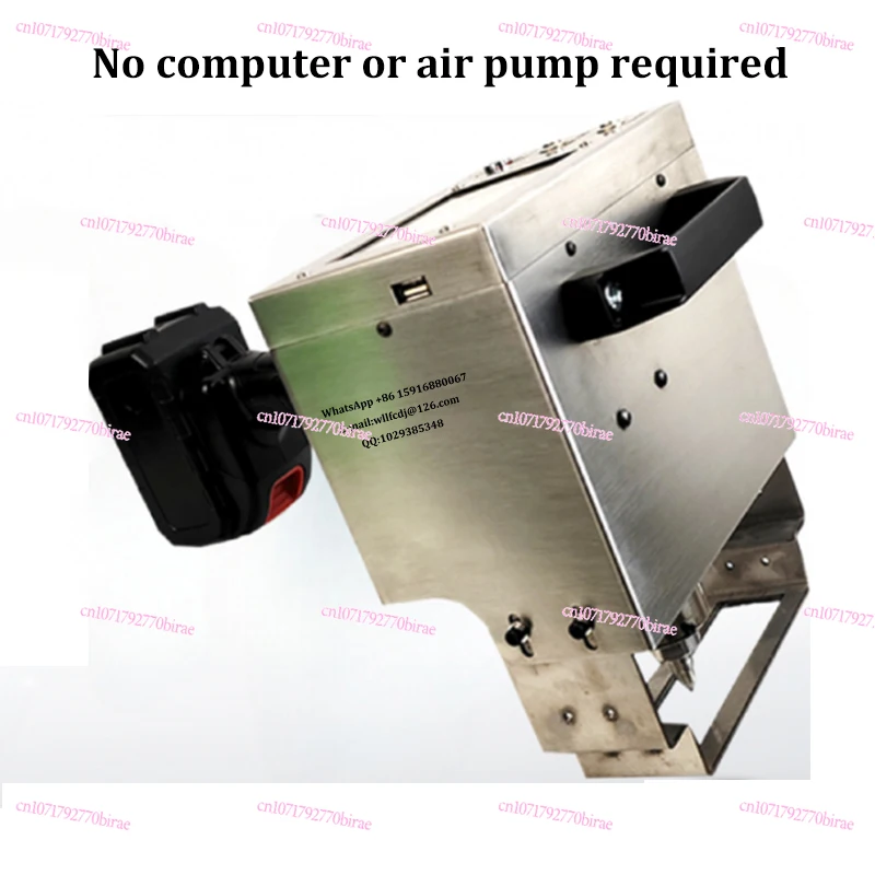 

20X120mm Portable Electric Marking Machine Vehicle Chassis Number Metal Handheld