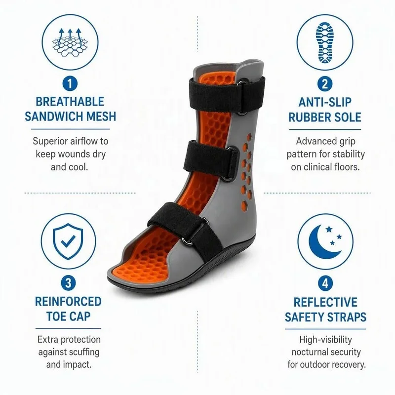 Dog Paw Brace Breathable Adjustable Strap Ankle Stabilizer Collision Protection Foot Support Sizes