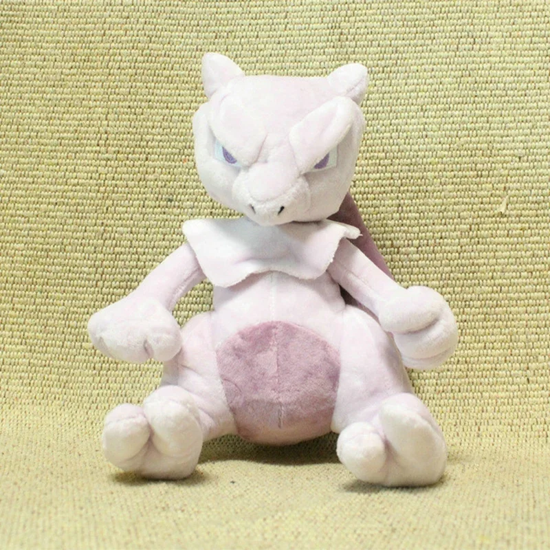 48cm Big Size Mewtwo Anime Plush Toys Doll Pokemon Mewtwo Soft Stuffed Animals Plush Dolls Gifts for Kids Children Birthday Gift