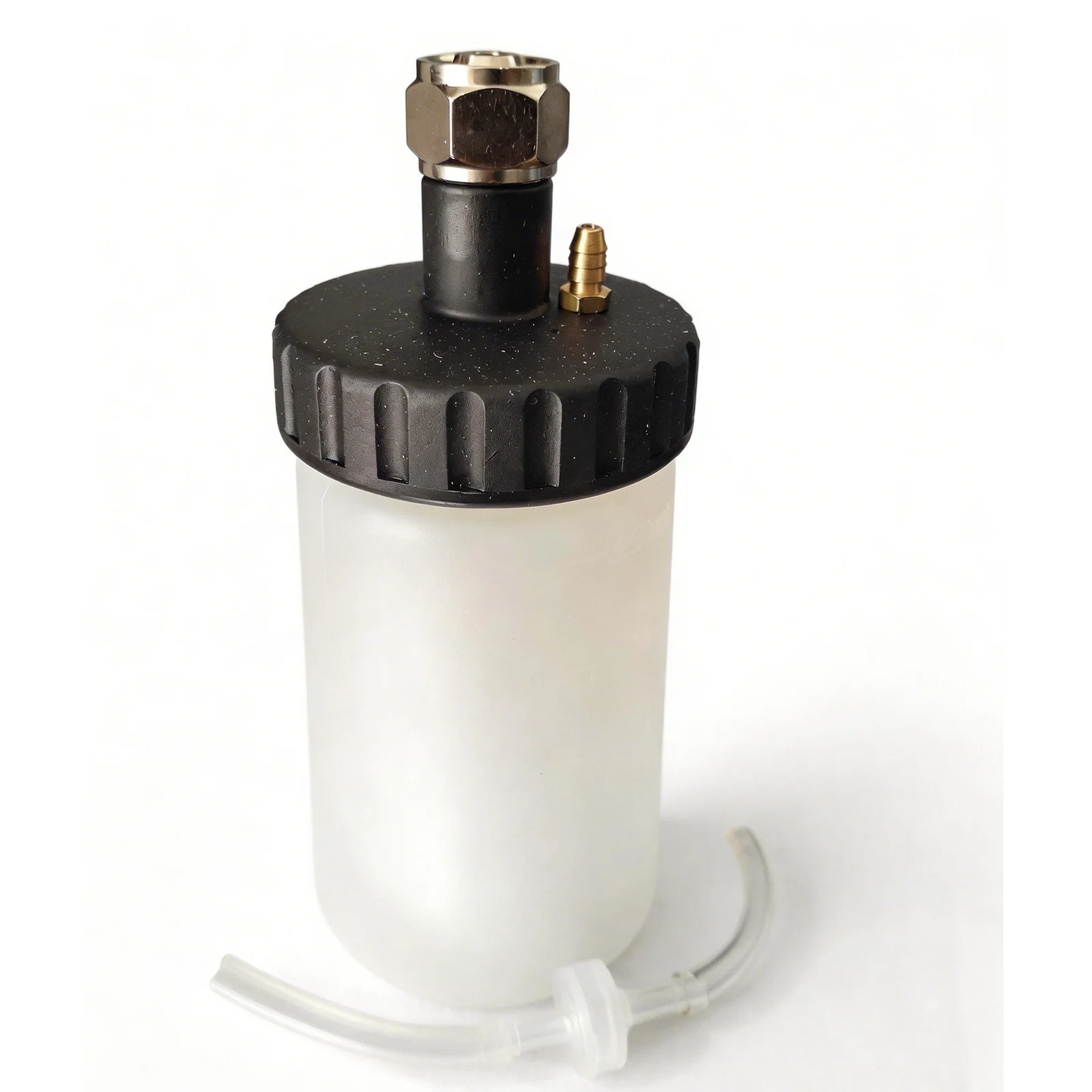 

250cc HVLP Spray Gun Paint Cup, SG-250A Universal Low Pressure Plastic Pot, Replacement Gravity Feed Lower Cup for Spray Guns