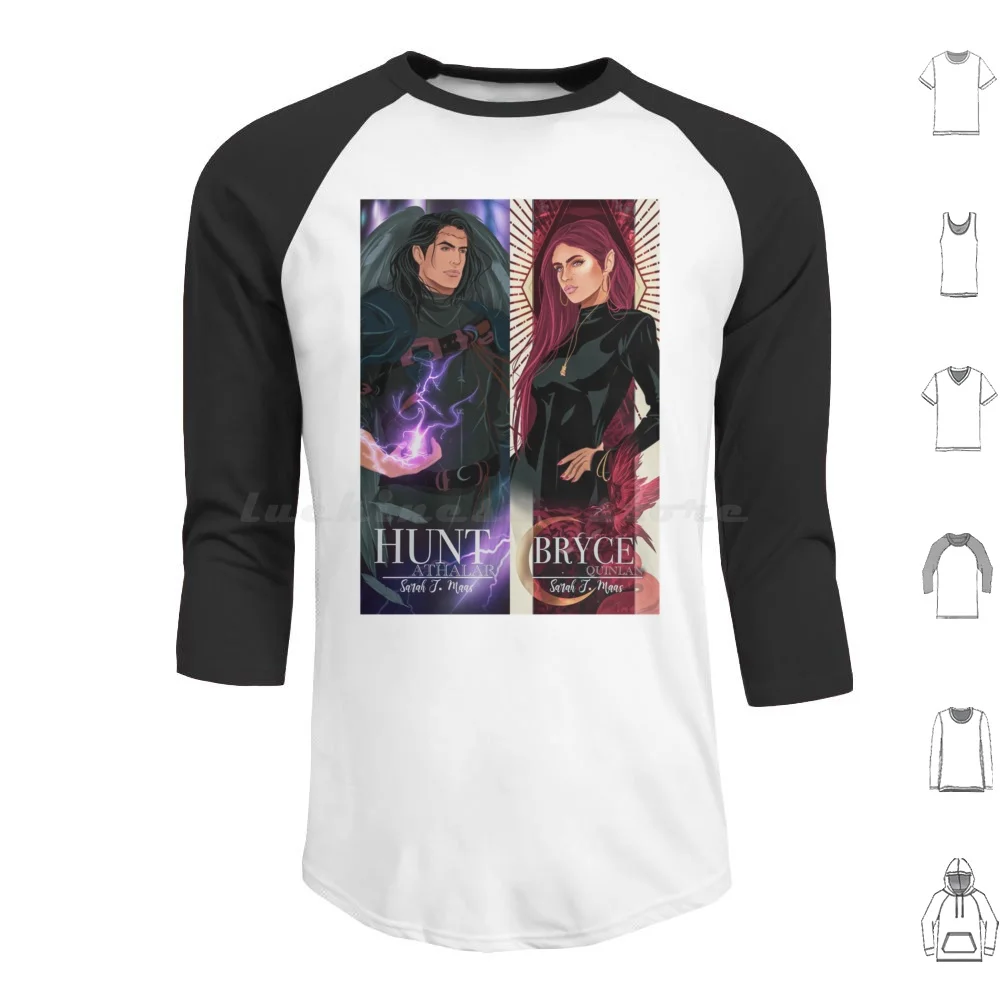 

Толстовка с капюшоном House Of Sky And Breath из хлопка с длинными рукавами House Of Sky And Breath Crescent City House Of Earth And Blood Quinlan