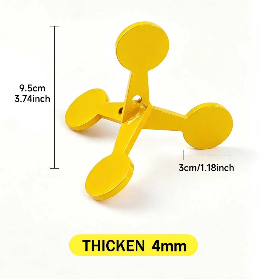 Spinning Shoot Target with 10 Sheets Splash Target Paper 4MM Rolling Shoot Practice Target Automatic Flip Shoot Accessories