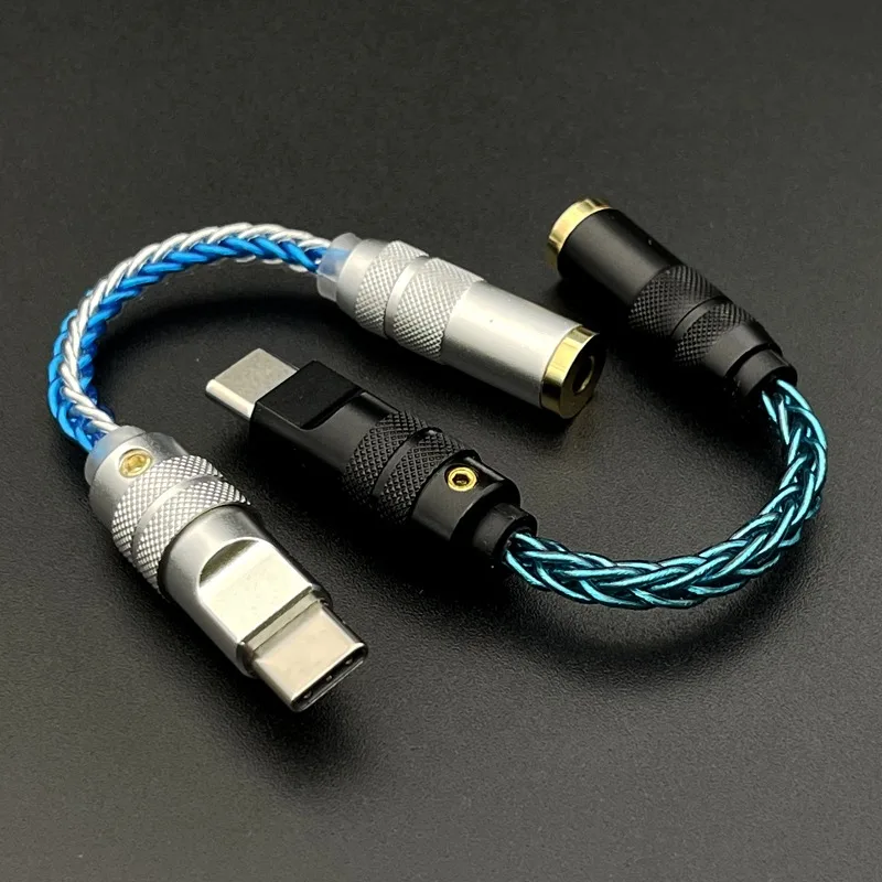 Type C to 4.4mm 3.5mm Cable CX31993 Digital Decoding Amp USBC to 3.5 4.4 Female Connector For iPhone 15