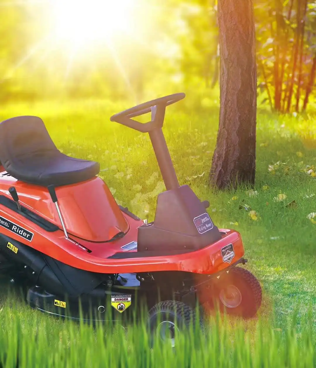 最新のガーデンマシン トラクター 芝刈り機 乗用芝刈り機