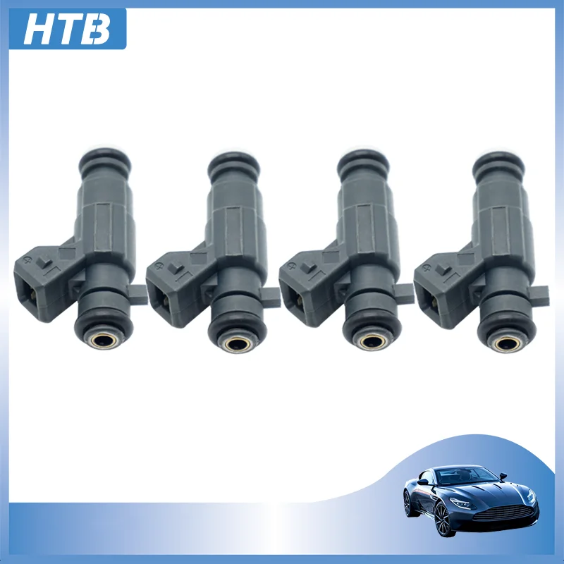 HTB 4x 0280156012 High Quality Fuel Injector Nozzles For Prosche Turbo Convertible 911 H6 3.6L GT2 2001 2002 2003 2004 2005