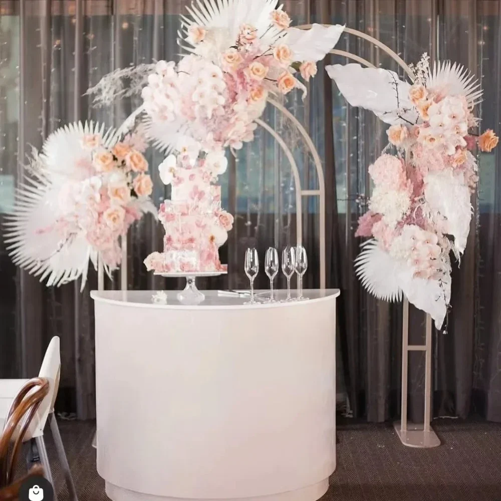 Wedding decoration metal arch decoration wedding background frame