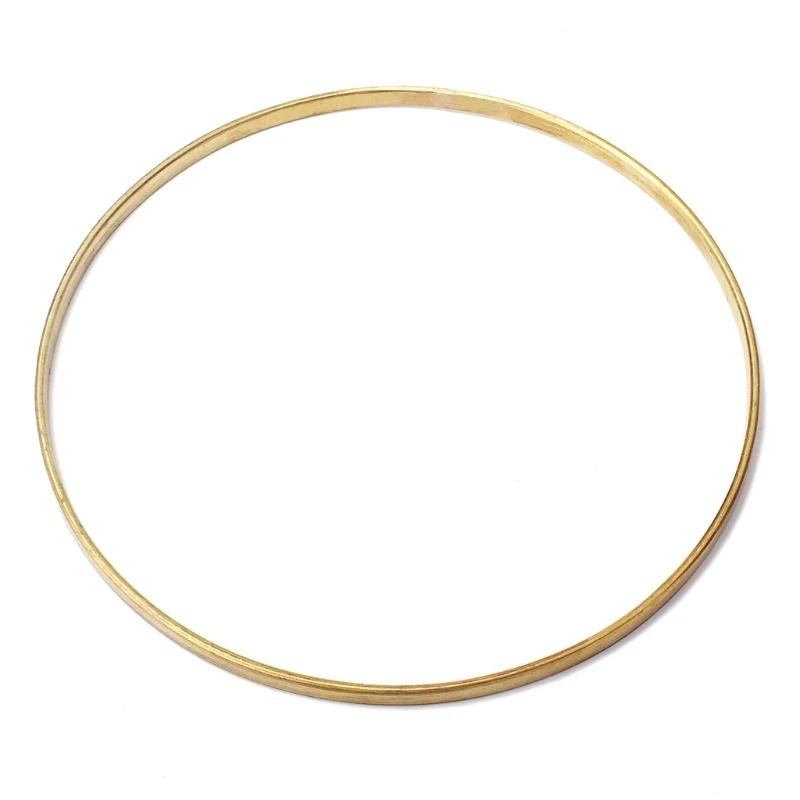 Brass Banjo Hoop Tension Flanges for Banjo Guitar Parts Replacement Accessories 11 Inch