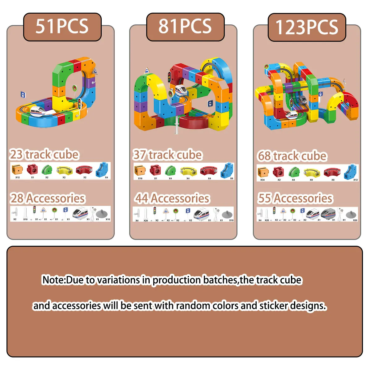 Magiczny zestaw klocków do samodzielnego montażu z koleją szybką, pojazdami do zabawy, prezent edukacyjny STEM dla dzieci