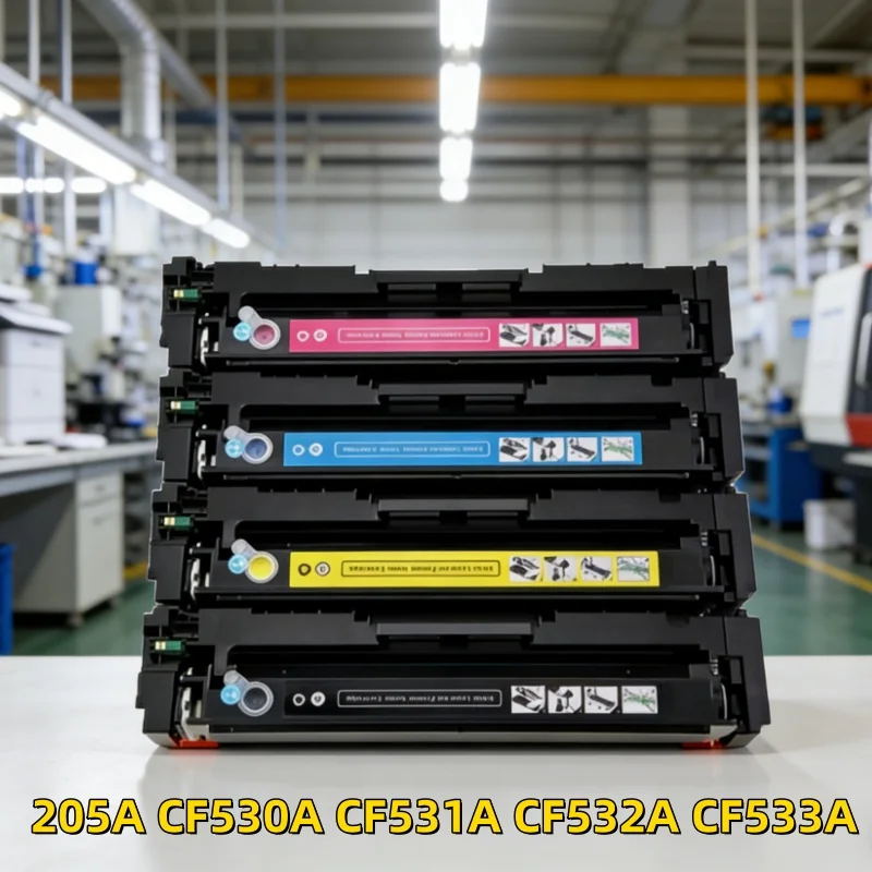 1Set M180nw Compatible CF530A Toner Cartridge 205A CF530A CF531A for HP Color LaserJet Pro MFP M154 M181fw Laser Toner CF532A