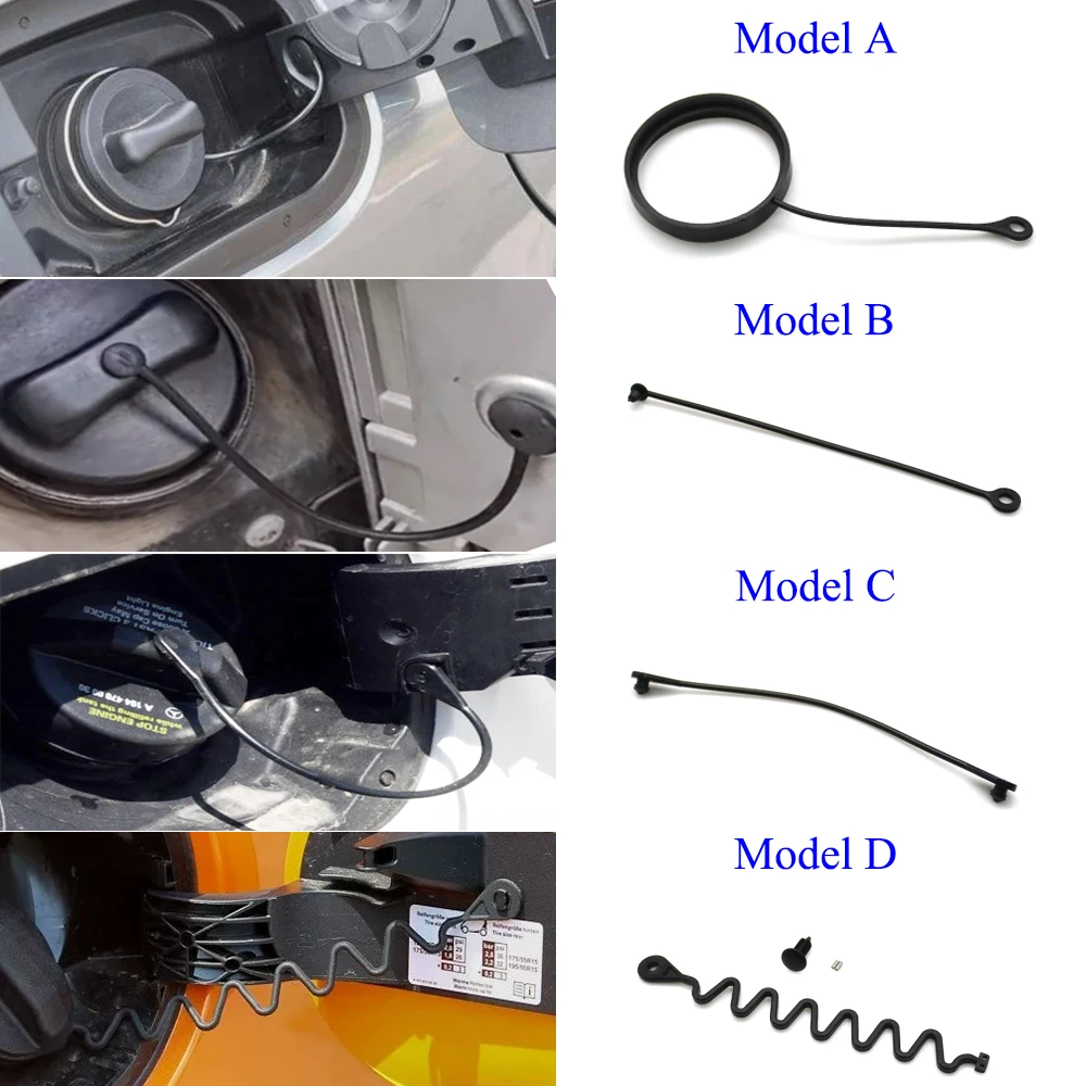 LHD RHD Car Oil Fuel Tank Cap Line Cable Rope Ring Buckle For Mercedes Benz W204 W212 W220 W463 W447 W639 W166 W251 W451