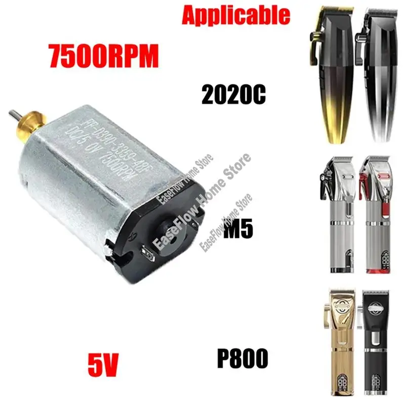 

Homeshopping Professional 7500RPM Hair Clipper Motor For JRL 2020C Madeshow M5 P800 5V Trimmer Electric Hair Shear Rotor Engine