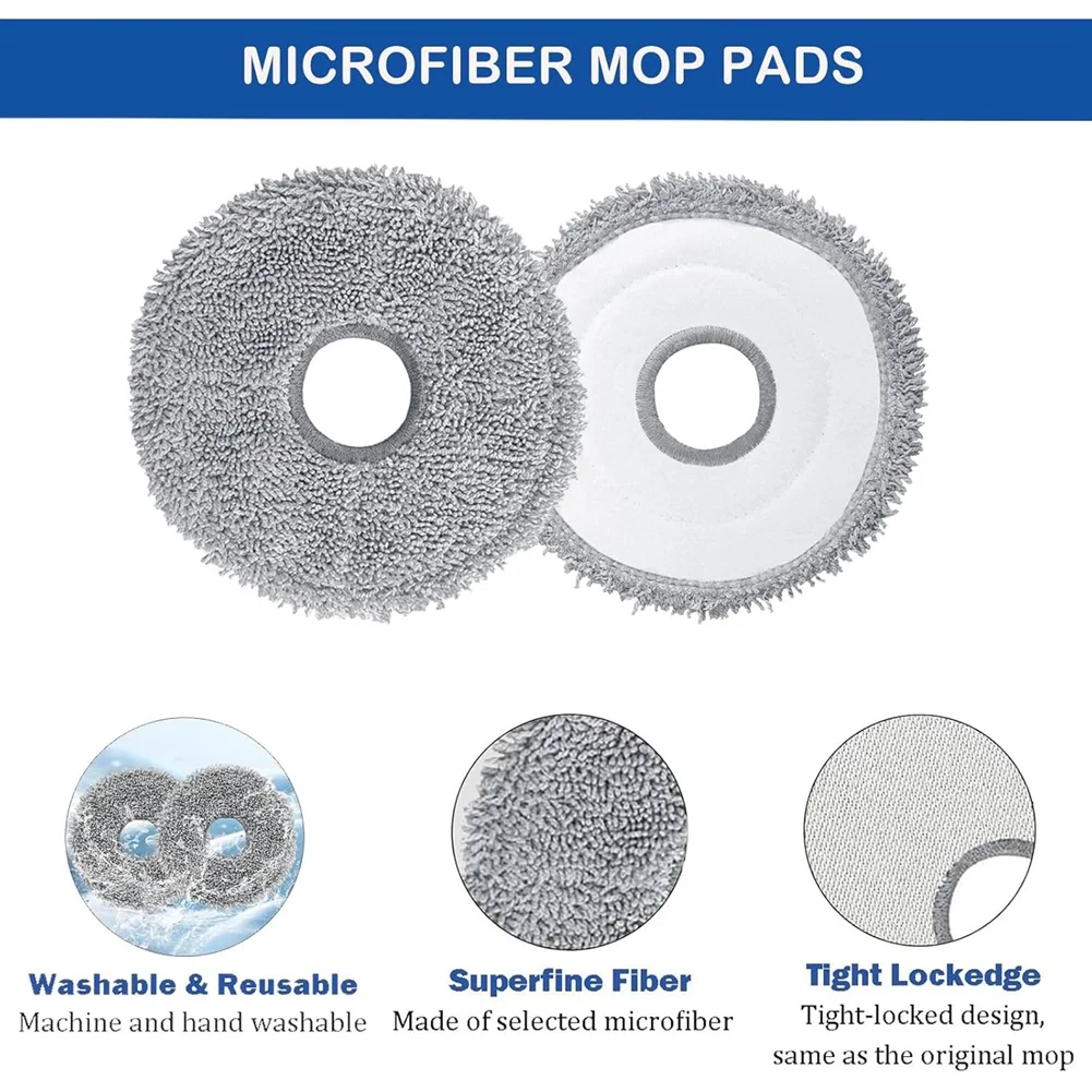 

-November For Dreame X30 Ultra,L10s Pro Ultra Vacuum Cleaner Main Side Brush Hepa Filter Mop Cloth Dust Bag Accessories Kit