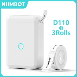 Mini stampante termica portatile Niimbot D110 senza inchiostro stampante autoadesiva per etichettatrice etichettatrice per adesivi