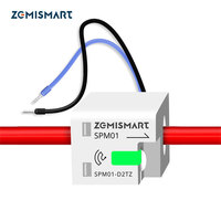 Zigbee WiFi Energy Meter Smart Power Consumption Monitor Work with Tuya Smart Life App Measure Alarm Zigbee 2MQTT Home Assistant