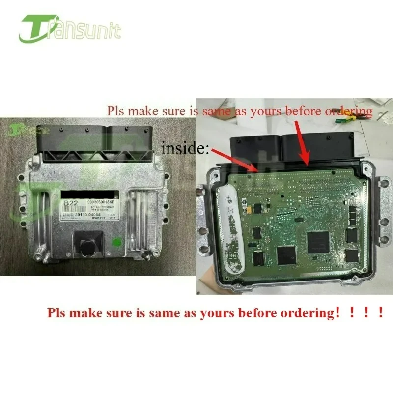 B22 39110-04065 ECU Car Engine Computer Board ECM Electronic Control Unit Fits For Hyundai MEG17.9.12.1