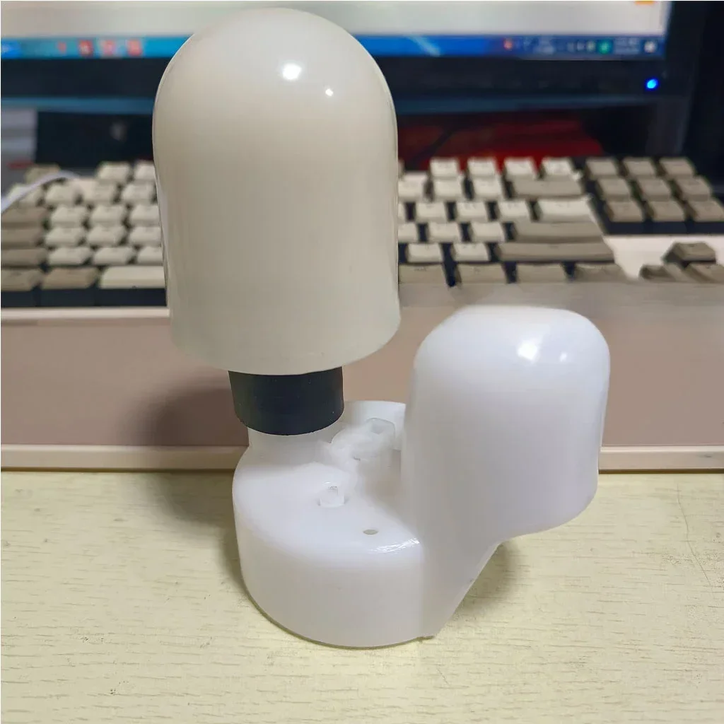 1 قطعة كرسي تدليك الرقبة رئيس تدليك كرة تدليك الارتفاع الإجمالي مع ثقب 12.5 سنتيمتر