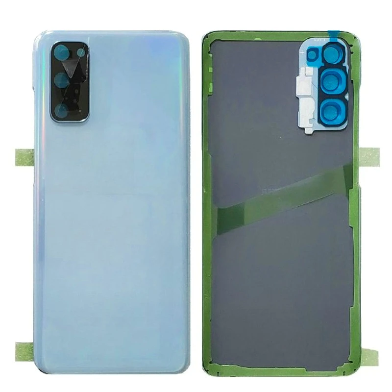 S20 6.2" Housing Replacement For Samsung S20 SM-G981 G980 Glass Battery Back Cover Repair Replace Door Rear Case + Camera Lens