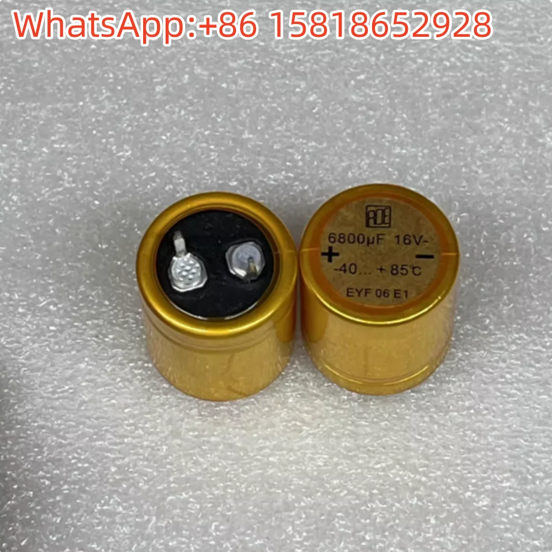 

2 шт. Золотая серия немецких электролитических конденсаторов ROE EYF 16V6800UF для ламповых усилителей, ЦАП и фильтров