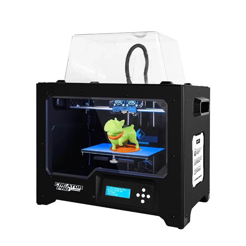 Flashforge Creator Pro 3D Printer 230*150*150mm 3d printing machine high end impresora 3d CreatorPro