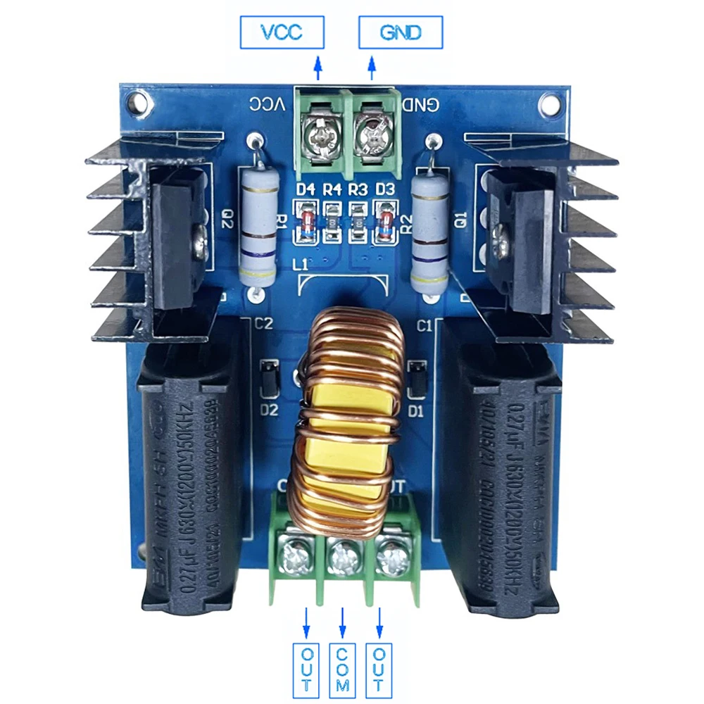 Zvs誘導加熱ドライバーボード,200w,tesla抵抗器,ジャボズ用のフライバックパイロット,はしごドライバー,蒸気発生器