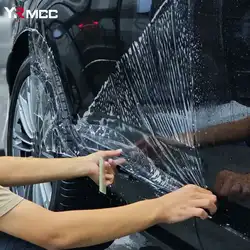 Car Sticker Transparent Auto Paint Protection Film Anti Scratch Self-Adhesive Bumper Hood Sticker for Motorcycle Car Accessories