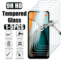 1-5Pcs For Xiaomi Redmi A3 Tempered Glass Case For Redmi A3x A1 A1+ A2 A2+ RedmiA1 Plus RedmiA3 10C 12C 13C 4G Screen Protector