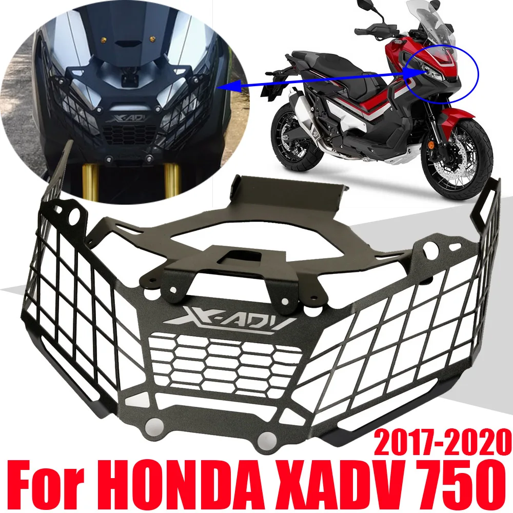 For HONDA XADV 750 X-ADV XADV750 X ADV750 2017 2018 2019 2020 Accessories Headlight Guard Protector Head Lamp Protection Cover