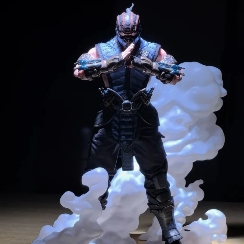 

Коллекционная фигурка Jm Toys Sub-Zero: подвижная модель ниндзя из ПВХ по мотивам Mortal Kombat, тематическая игрушка с ледяной тематикой, подарок для мальчика, игровой мерч, декор