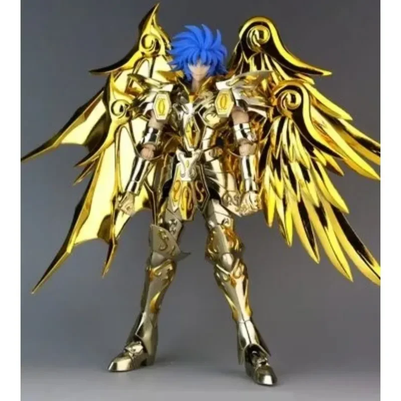 ในสต็อก GT รุ่น Saint Seiya Myth Cloth EX SOG Gemini Saga Soul of Gold Divine เกราะ Totem Action Figure ของเล่นของขวัญ