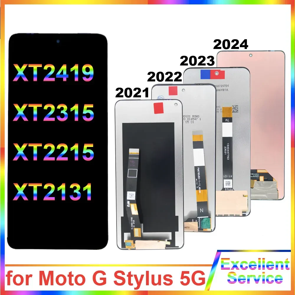 

LCD for Motorola Moto G Stylus 5G 2022 XT2215-1 LCD Display Touch Screen Digitizer Replacement for Moto G Stylus 5G 2023 XT2315