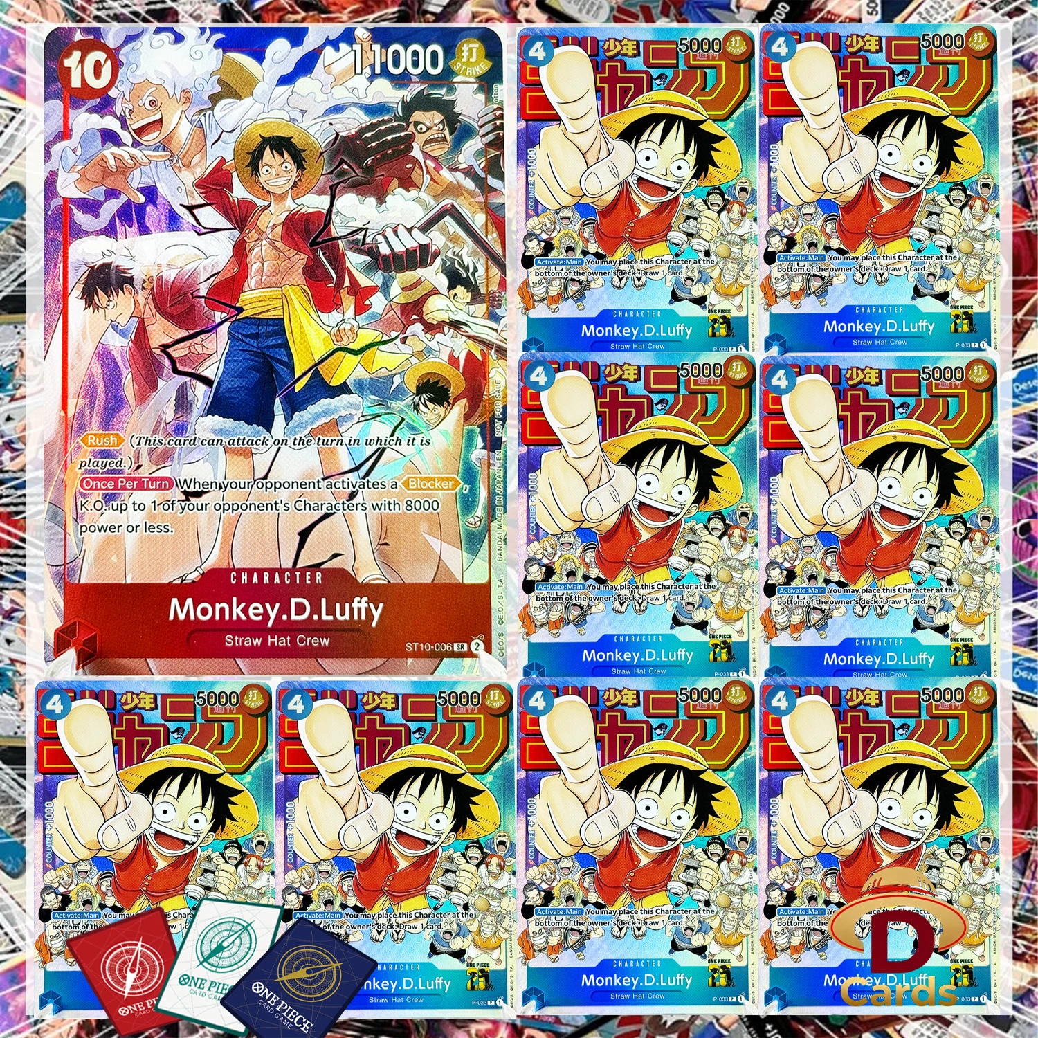 

English One Piece Card Heroines Battle Winner Pack Robin/Nami/Bonney Replica Card Hobby Collectible Anime Game Cards Set of 3