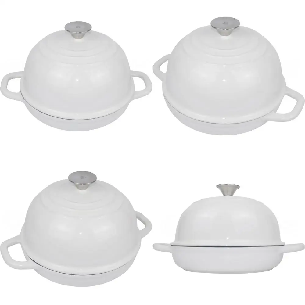 

Эмалированная чугунная голландская духовка, 5 литров, идеально подходит для выпечки на тыкве и хлебе дома.