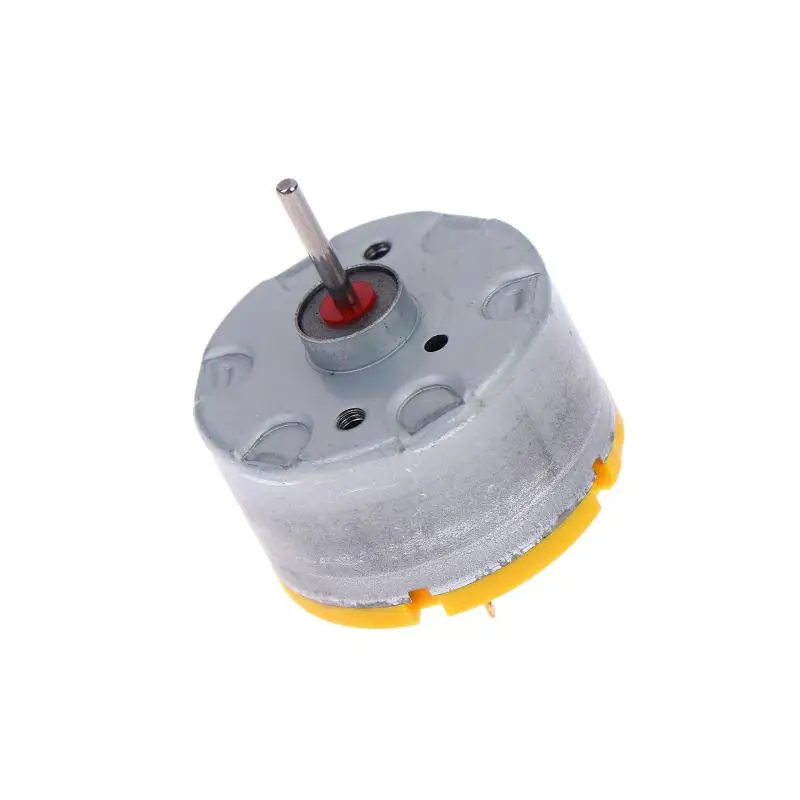 1/2pcs 32mm Mini RC500-KW/16260 DC Motor 6V 9V 12V Round Spindle for Small Fan Power Component Replacement