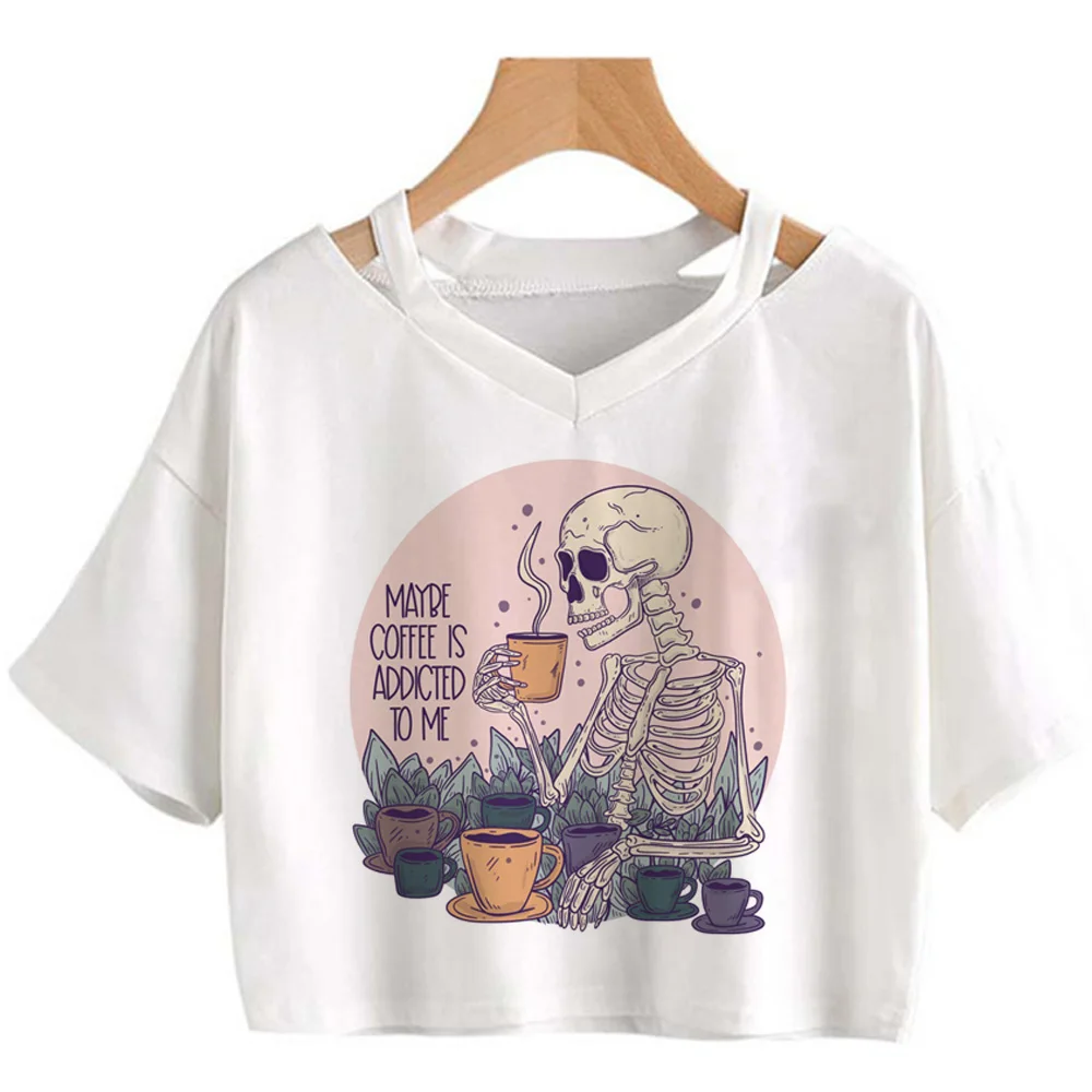 Dead Inside Tee women streetwear anime harajuku t-shirts girl comic clothes