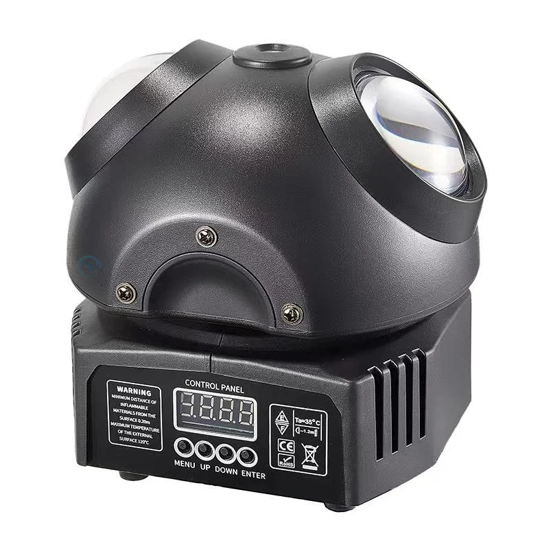 Nowe mini 36W LED DJ Disco Ball Lights Full Color Beam Green Laser Moving Head Effect Lights DMX512 Club Bar Party Show