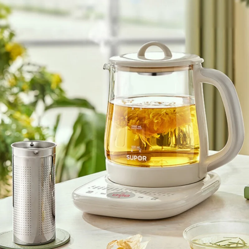 

SUPOR Electric Kettle 1.5L Temperature Control Water Kettle with Strainer Keep Warm for Office Tea and Coffee SW-15YJ39 220V