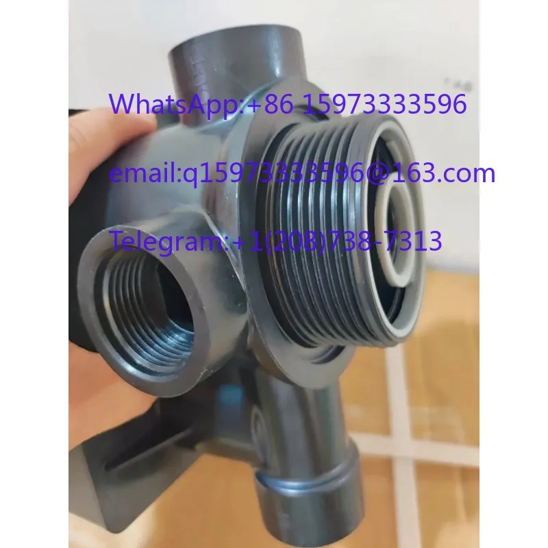 Intelligent Water Treatment Filter Control Valve F67Q1 55504 F67Q3 55604 Automatic Runxin Filter Valve Assembly