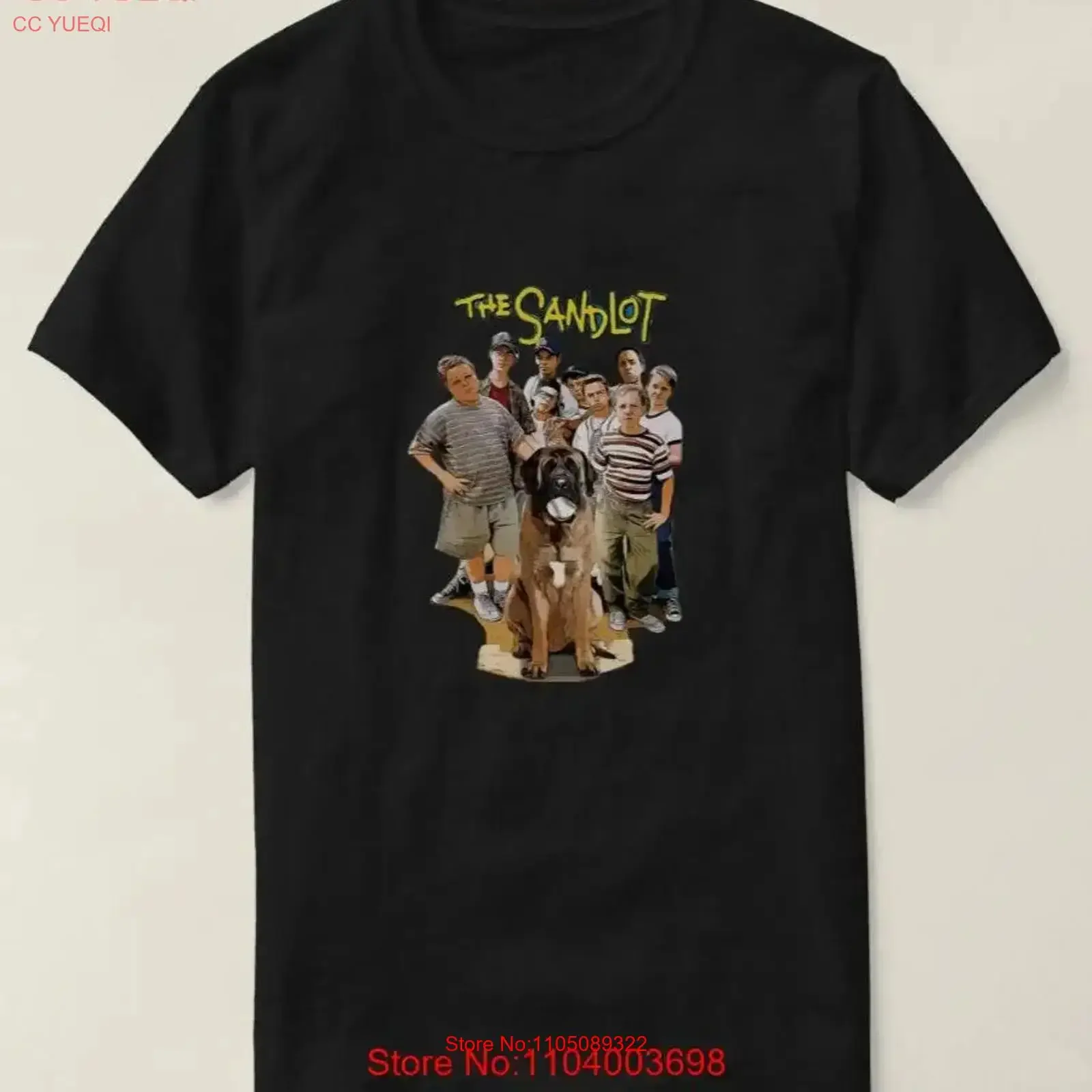 

Бейсбольная футболка из фильма Sandlot для мужчин и женщин, винтажная стираная дышащая слегка унисекс, удобная универсальная футболка с рисунком
