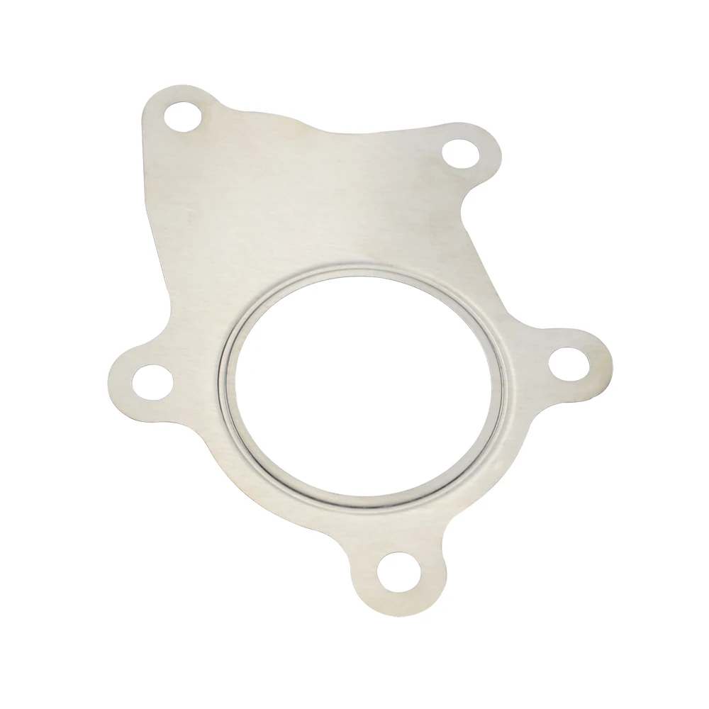 WLR RACING - قطعة واحدة T3/T4 حشية التفريغ التوربينية من الفولاذ المقاوم للصدأ 304 حشية التفريغ A/R.63 WLR4804 #5