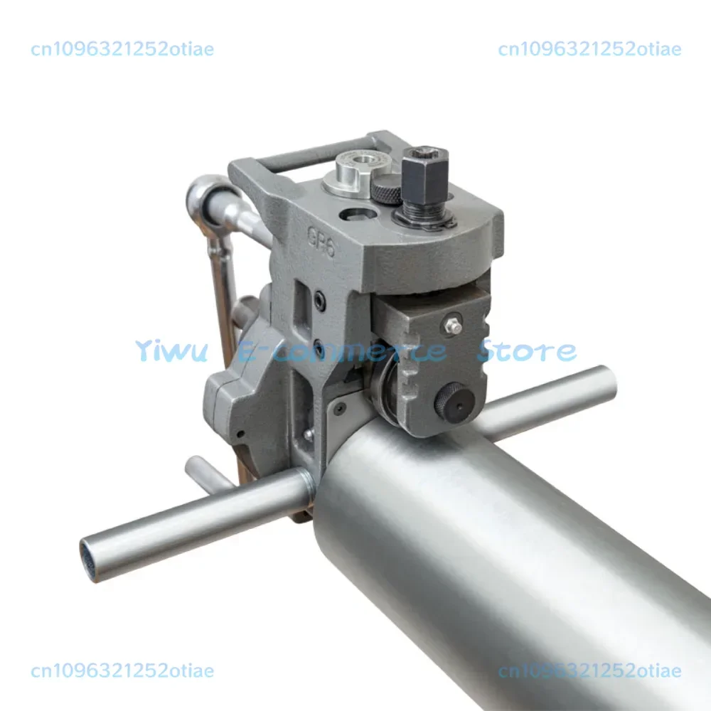 

China Power Manual Roll Groover for Steel Pipe Easy-to-Operate Chamfering Machine with Core PLC Components