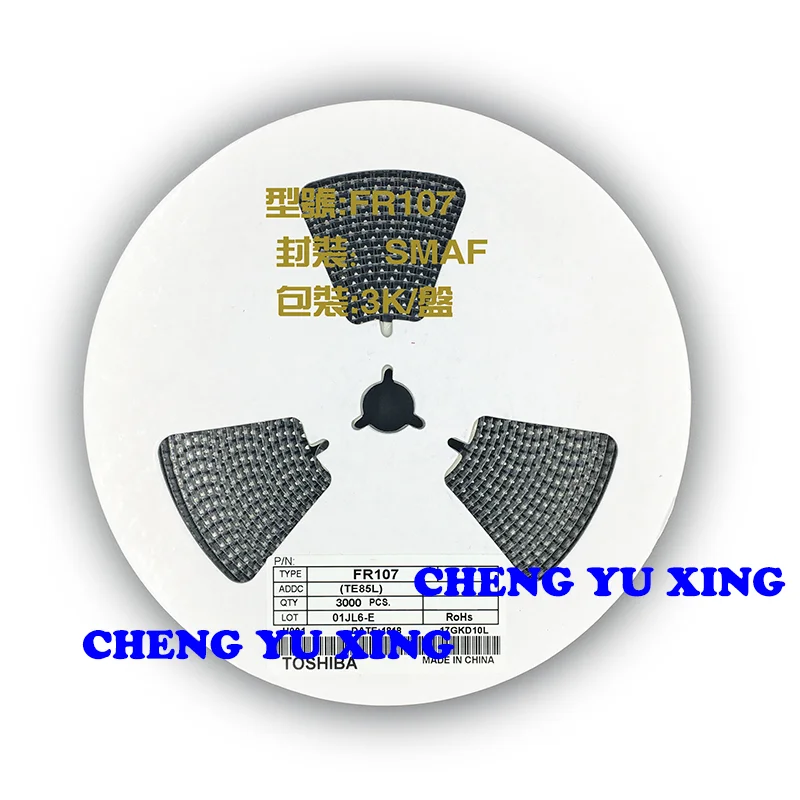 3000 buah: RS1MF SMAF, dioda pemulihan cepat