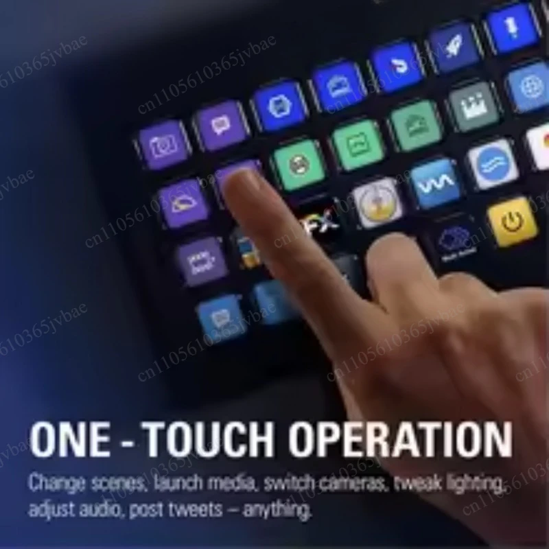 Programmable console, button custom shortcut instructions, one-click control of live editing to improve creative efficiency