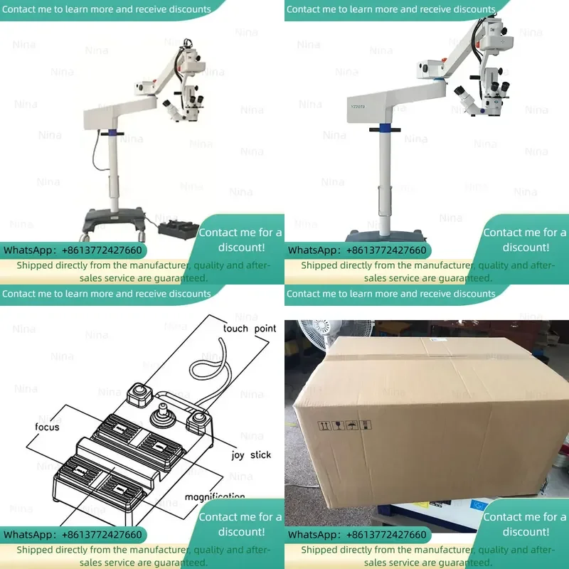 Professional Supplier OphthalmicInstrumens YZ-20T9 Cameraophthalmology Operating Microscope for Laboratory