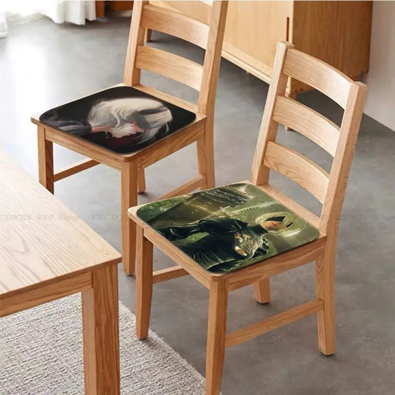 

Nier Automata Anime Cushion Mat Art Stool Pad Patio Home Kitchen Office Chair Seat Cushion Pads Sofa Seat 40x40cm Stool Seat Mat