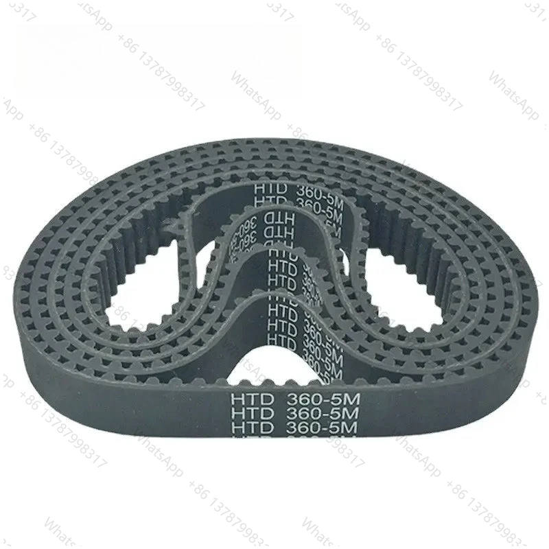 HTD5M Timing Belt Length525 530 535 540 545 550 560 565 570 575mm Width10/12/15/20/25/30mm HTD 5M Closed Loop Synchronous Belts