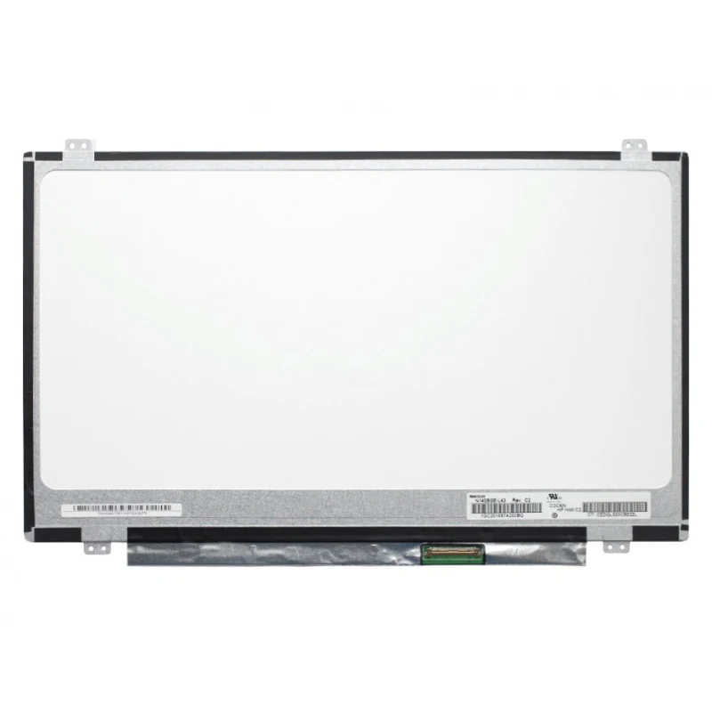 Imagem -02 - Tela hd Lcd de 14 Polegadas para Laptop Ltn140at20 N140bgwe-l43 Lp140wh2-tls1 Hb140wx1400 B140xtn03.6 B140xw03 v0 40 Pinos