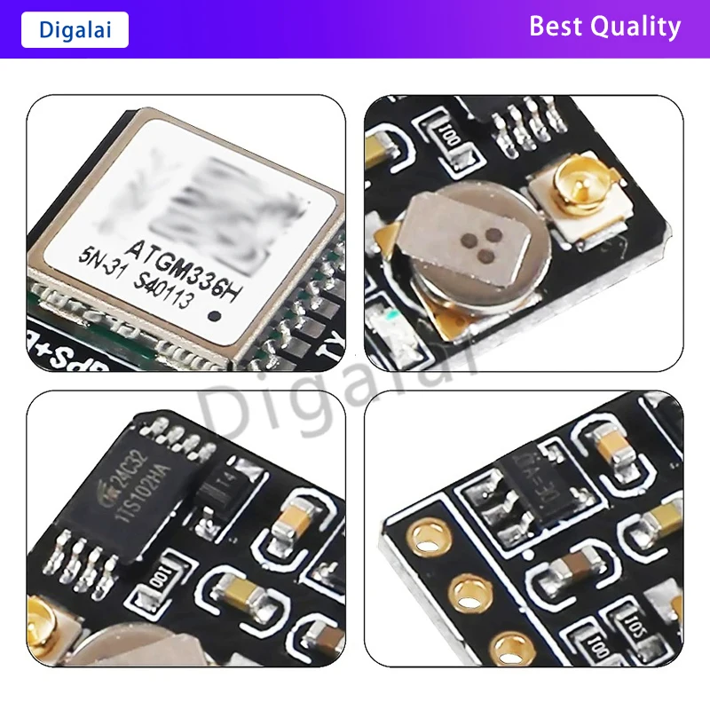 ATGM336H Compatible GPS BDS Dual Mode Navigation Module Flight Control Positioning for Arduino NEO M8N NEO 6M Upgrade